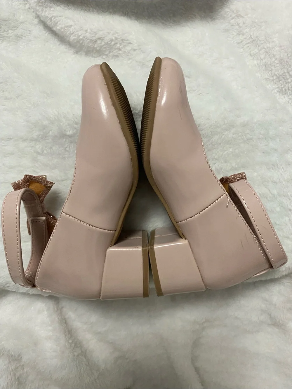 Rachel Shoes Toddler Light Pink Bow Mary Jane Dress Shoes
